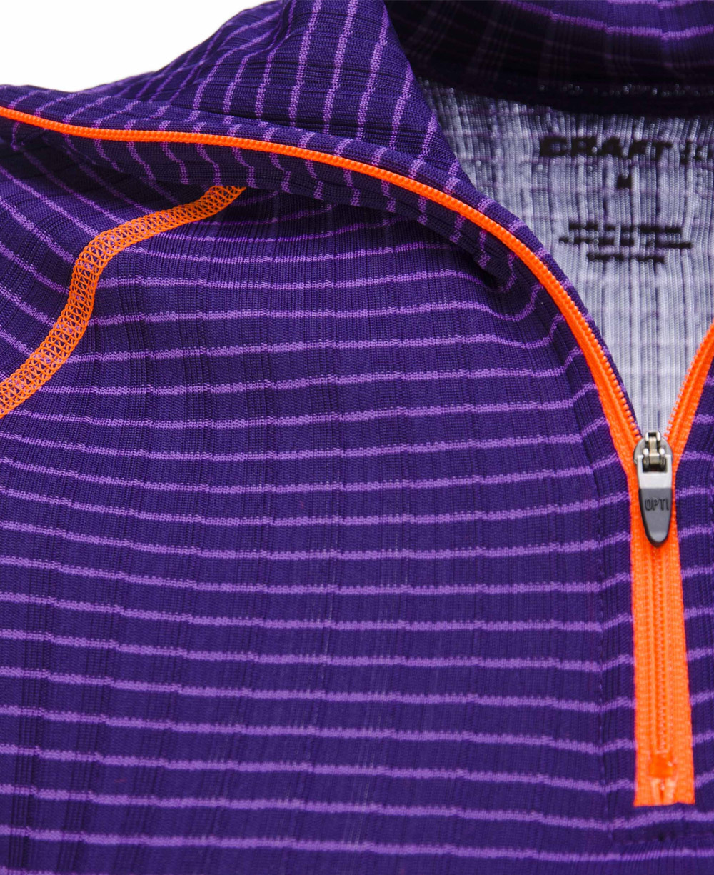 Жіноча термофутболка Craft Active Extreme Zip Turtle Neck LS Woman 2463