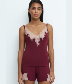 Жіноча піжама Effetto 03163P бордо