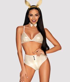 Комплект Obsessive Neo Goldes Erotic bunny costume